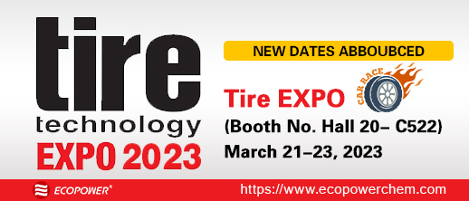 2023 Tire Technology Expo - Tire EXPO Booth NO. Hall 20-C522 21/03/23